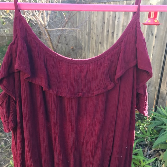 Maroon romper - Picture 3 of 4